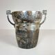 Art Deco champagne cooler with relief pattern, Sweden, 1930s