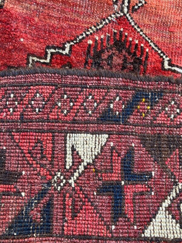 Old Afghan Turkmen carpet 85x148 cm