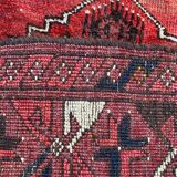 Tapis ancien Turkmen afghan 85x148cm