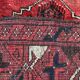 Old Afghan Turkmen carpet 85x148 cm