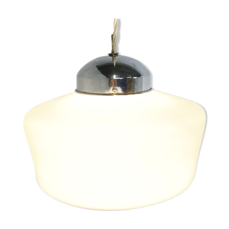 Opaline pendant light 1930s