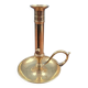Old brass cellar rat, sliding candlestick 20 cm