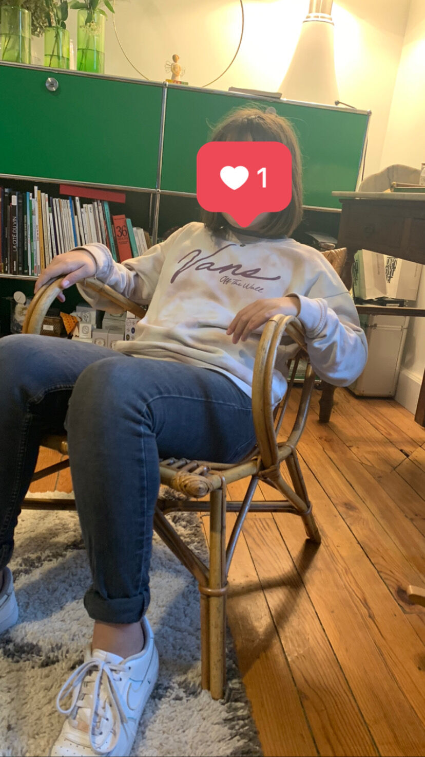 Vintage rattan chair