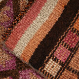 3x9 vintage runner rug, 81x267cm