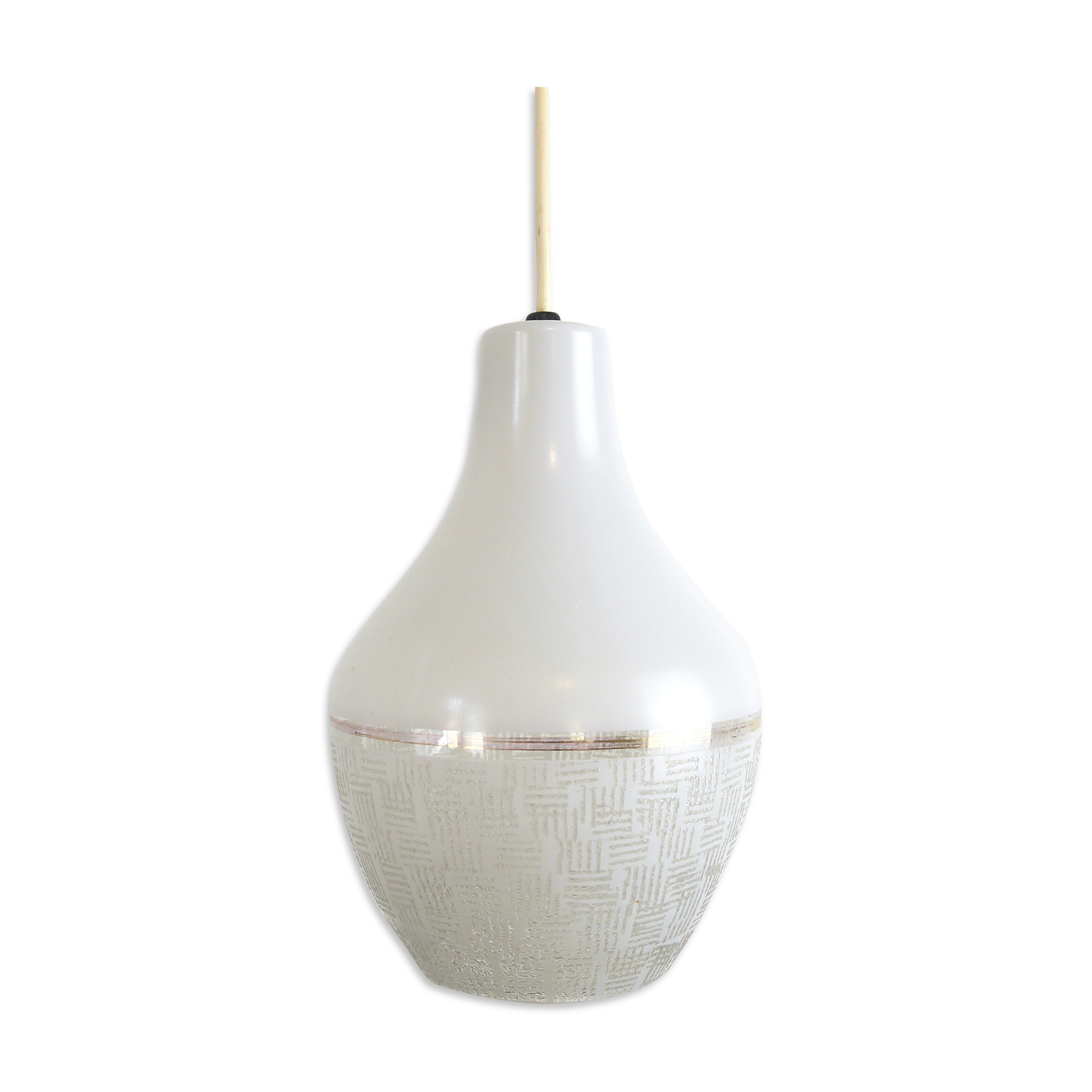 White glass suspension