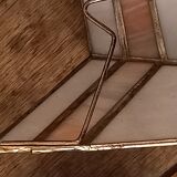 Stained glass wall lamp
