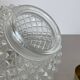 Modernist  "pineapple" ceiling light by glashütte limburg attrib., germany 1970