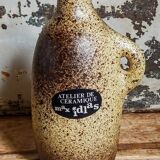 Single-flower vase, ceramic bottle by Max Idlas