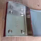 Cote d'Or crocodile skin effect metal advertising box