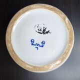 Pharmacy pot in Malicorne earthenware