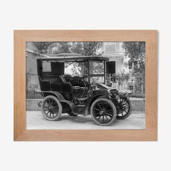 Photographie automobile ancienne 1900