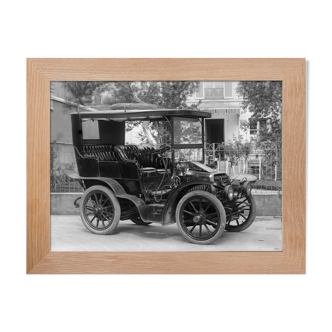 Photographie automobile ancienne 1900