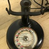 Old column phone in Bakelite and metal 1936