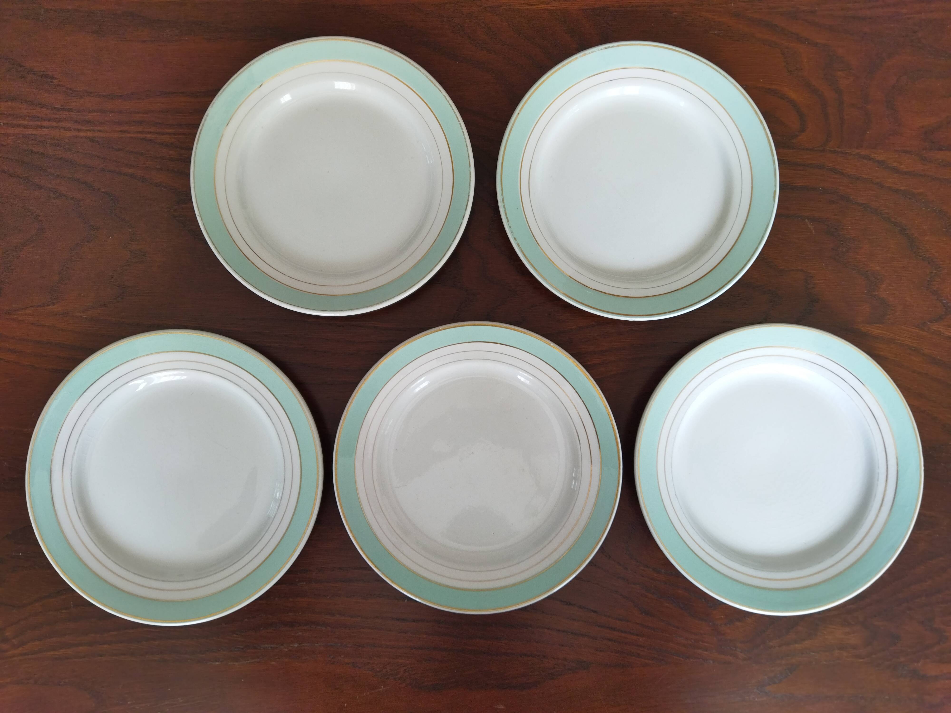5 Lunéville dessert plates