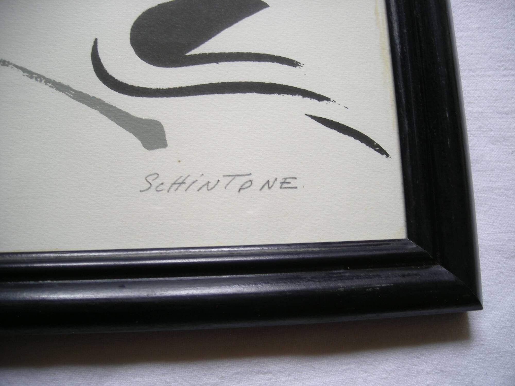 Silkscreen by Daniel Shintone - 200 copies from the 1970s.