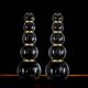 Pair of altuglass candle holders