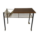 Vinyl door table