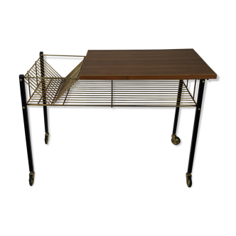Vinyl door table