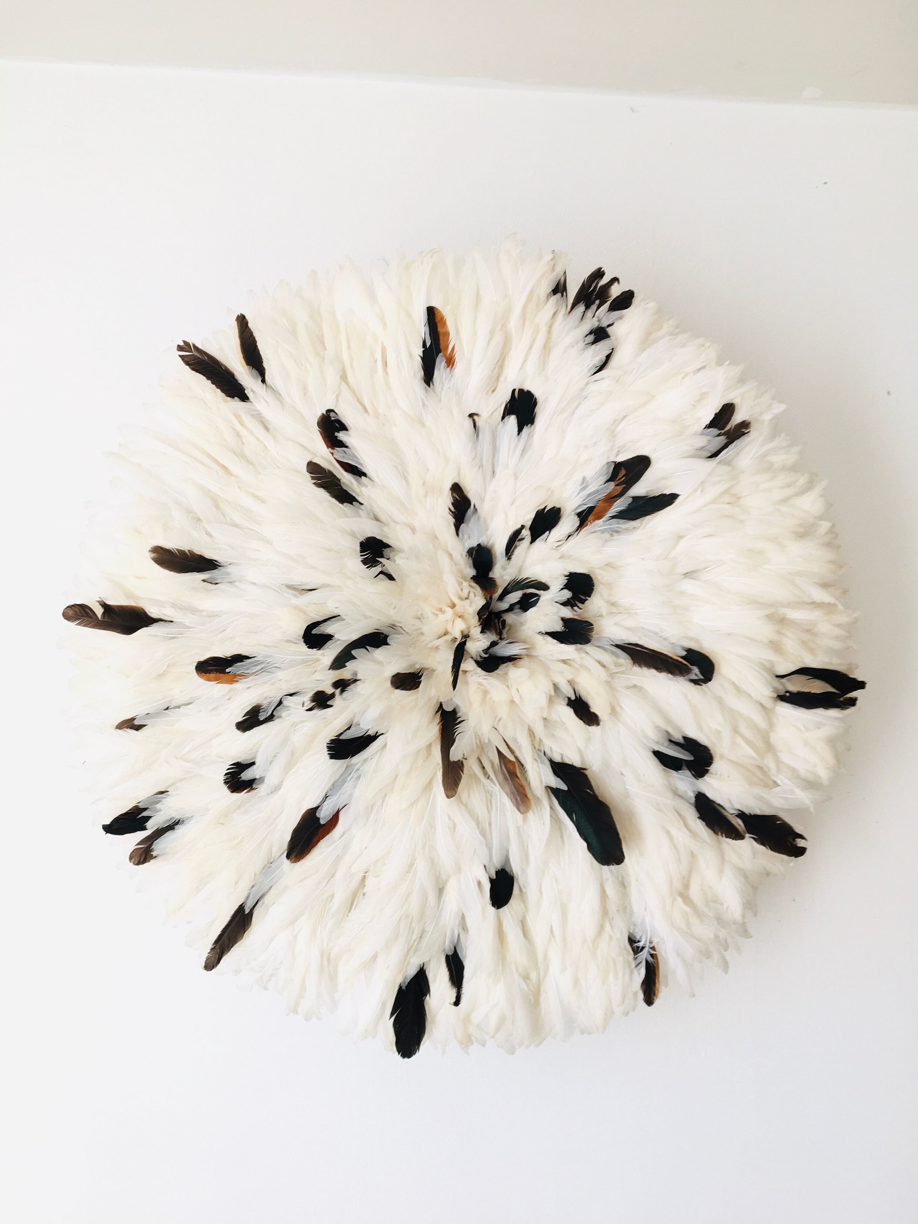 Juju hat blanc moucheté 75 cm