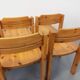 Set of 8 vintage Scandinavian chairs by Ilmari Tapiovaara for Asko in pine