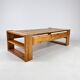 Mid Century Pine Coffee Table, 1960s
