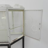 Art Deco display cabinet on legs, can also be hung