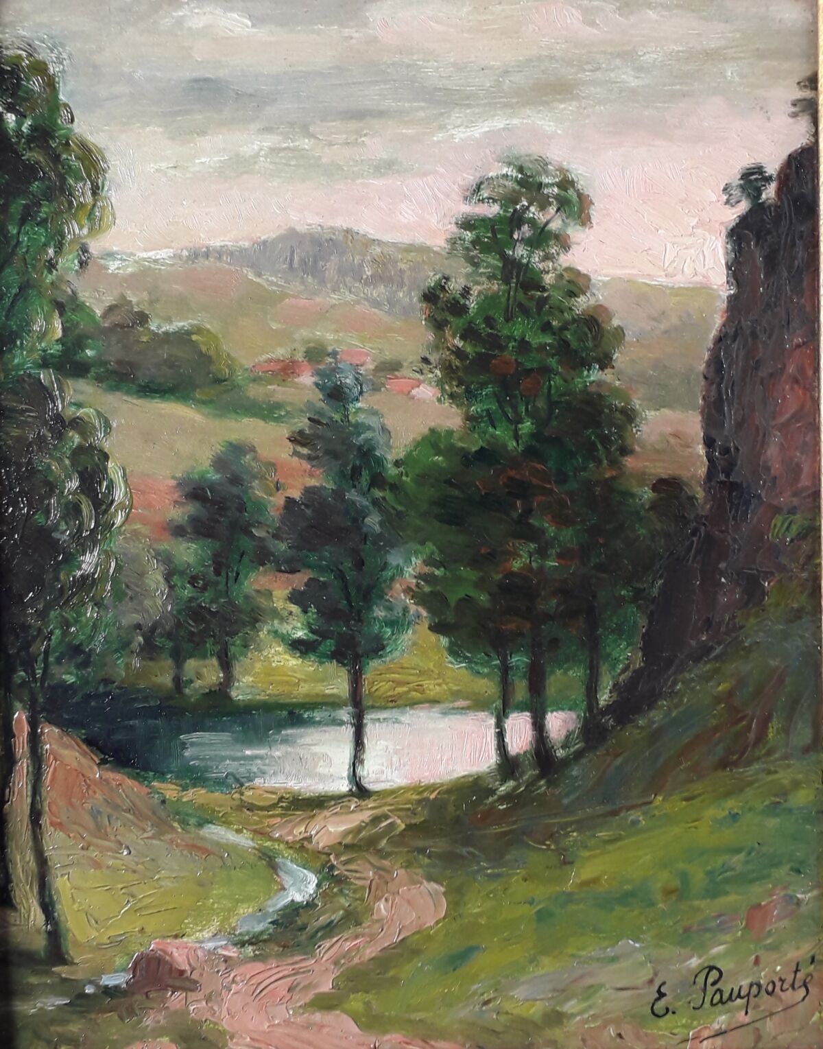 River at Saint Victor sur Rhins - Edouard Pauporté