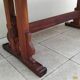 Antique vintage solid oak monastery farmhouse table