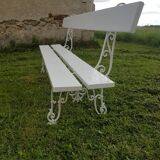 Castle park garden bench