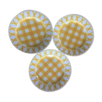 Yellow Glasgow Plates