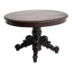 Antique center oak table, France, 1880s