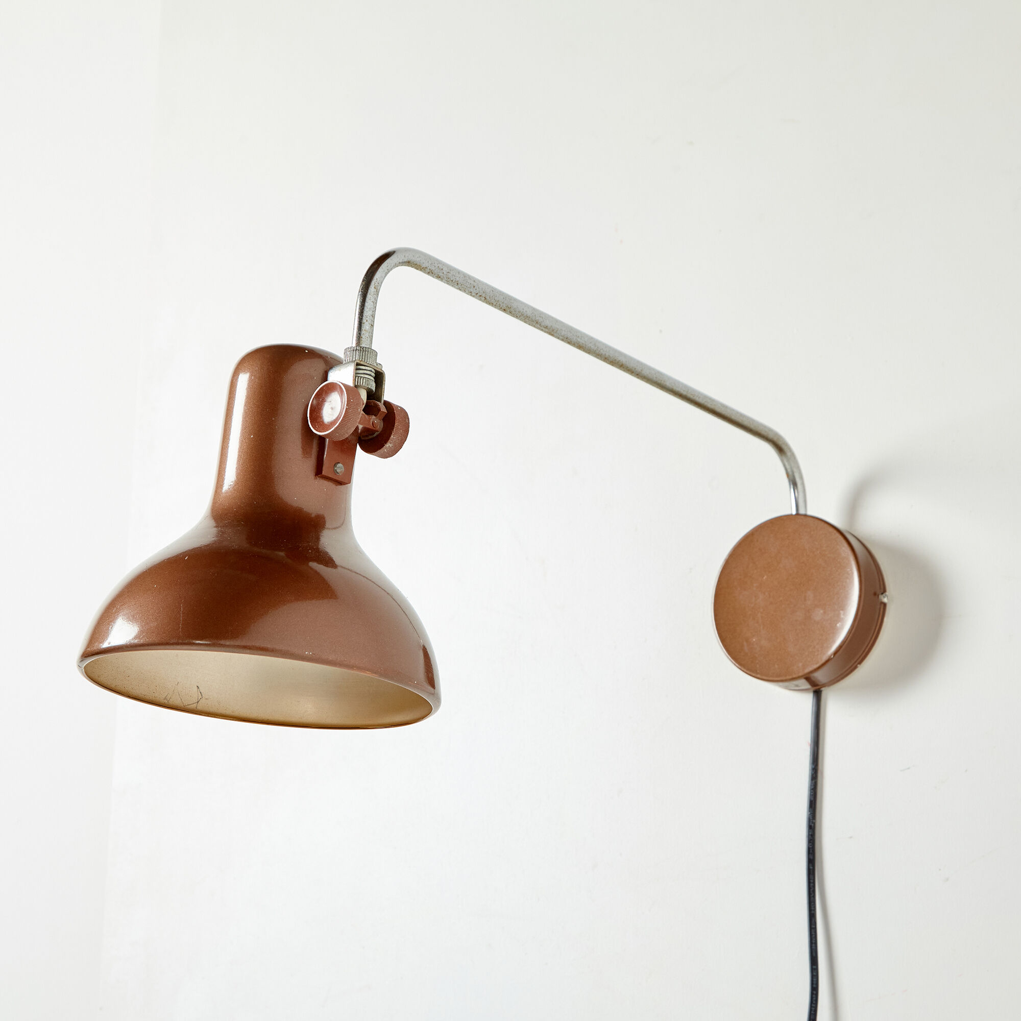 Brown wall lamp