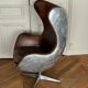 Egg chair in the style of Arne Jacobsen