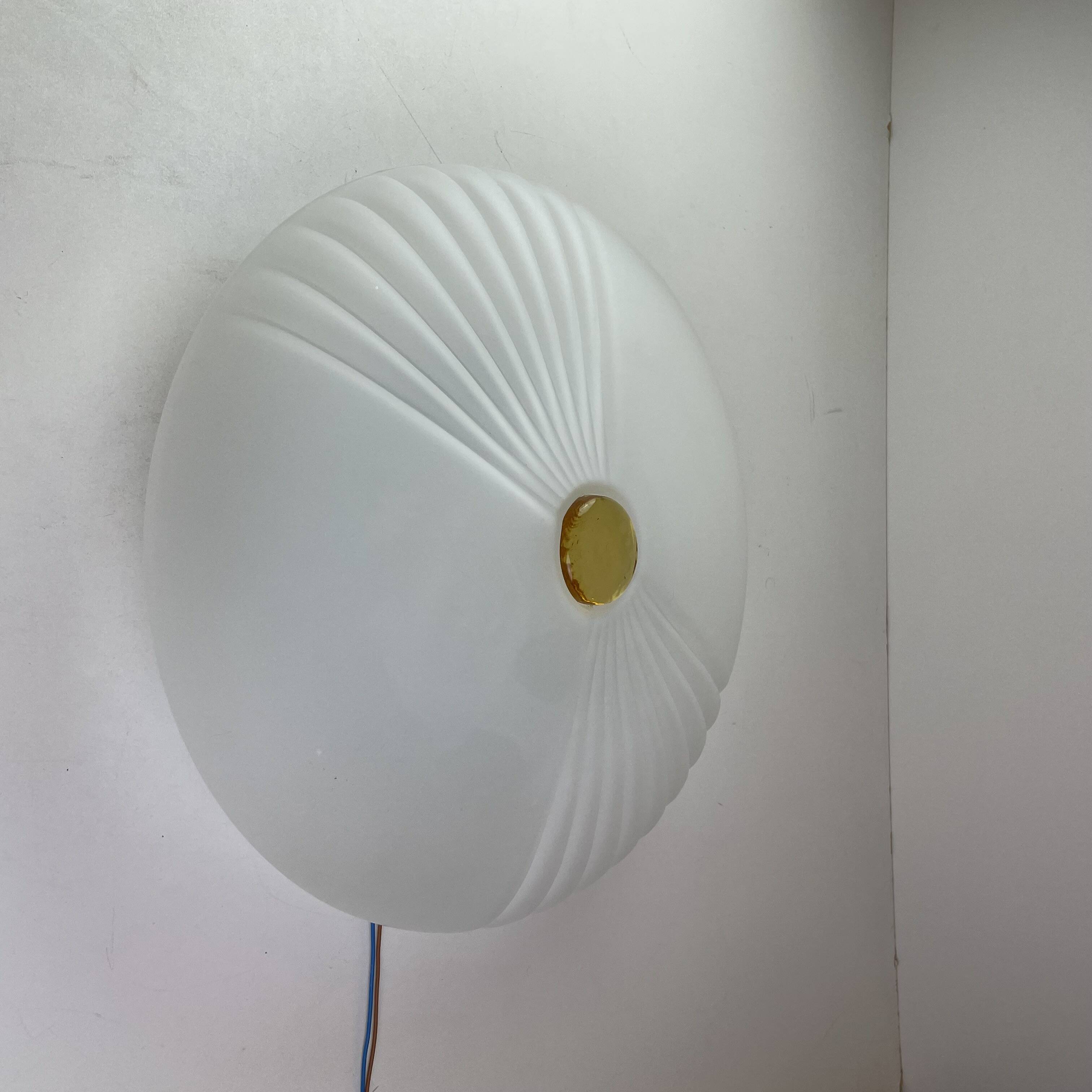 Murano Ceiling or Wall Lamp, 1980s