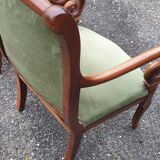Pair of catering armchairs