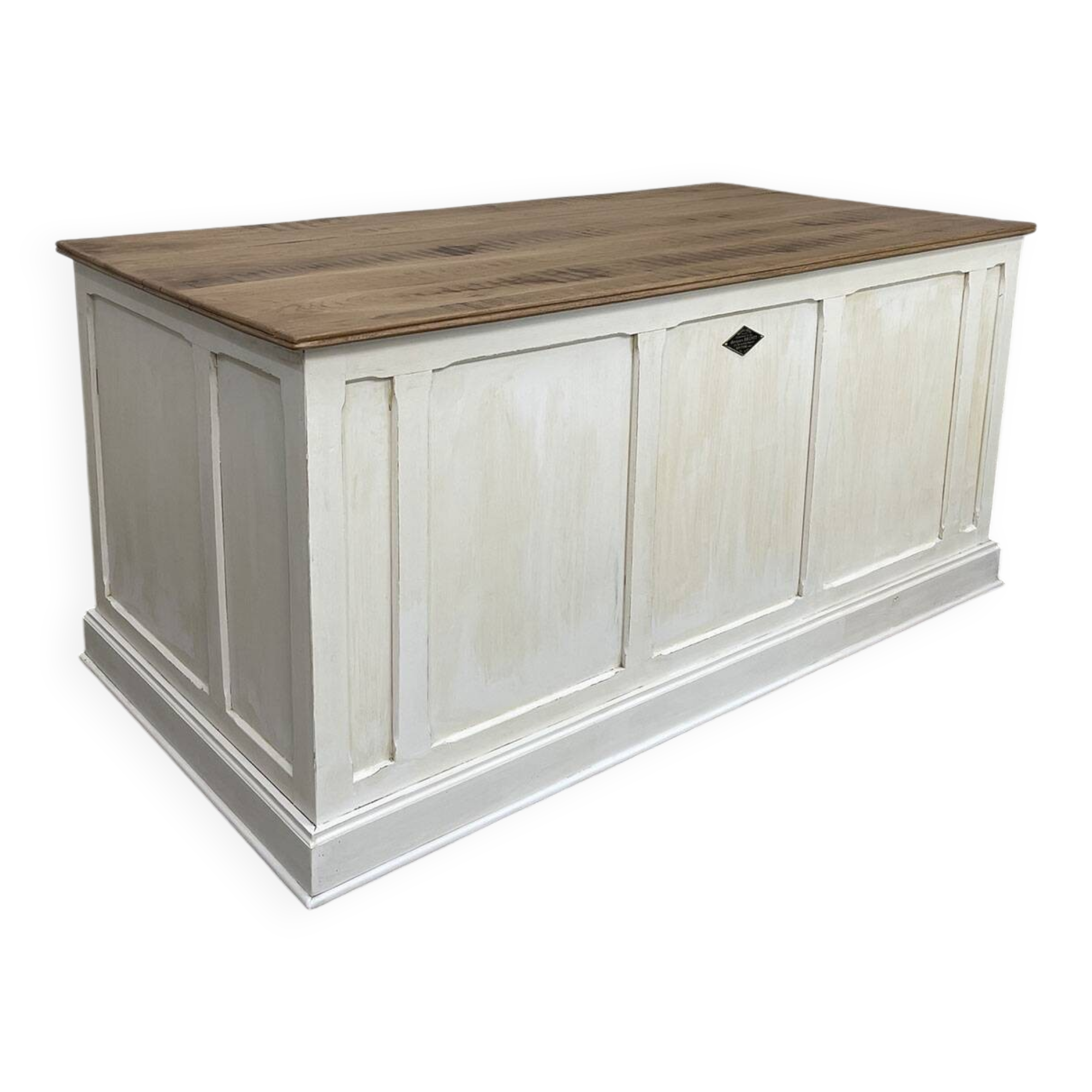 Solid oak trade desk