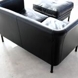 vintage sofa + ottoman | sitting area | A. Citterio | Moroso