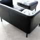 vintage sofa + ottoman | sitting area | A. Citterio | Moroso