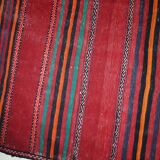 Kilim vintage fait main Ardabil persan 139cm x 288cm (1940s)
