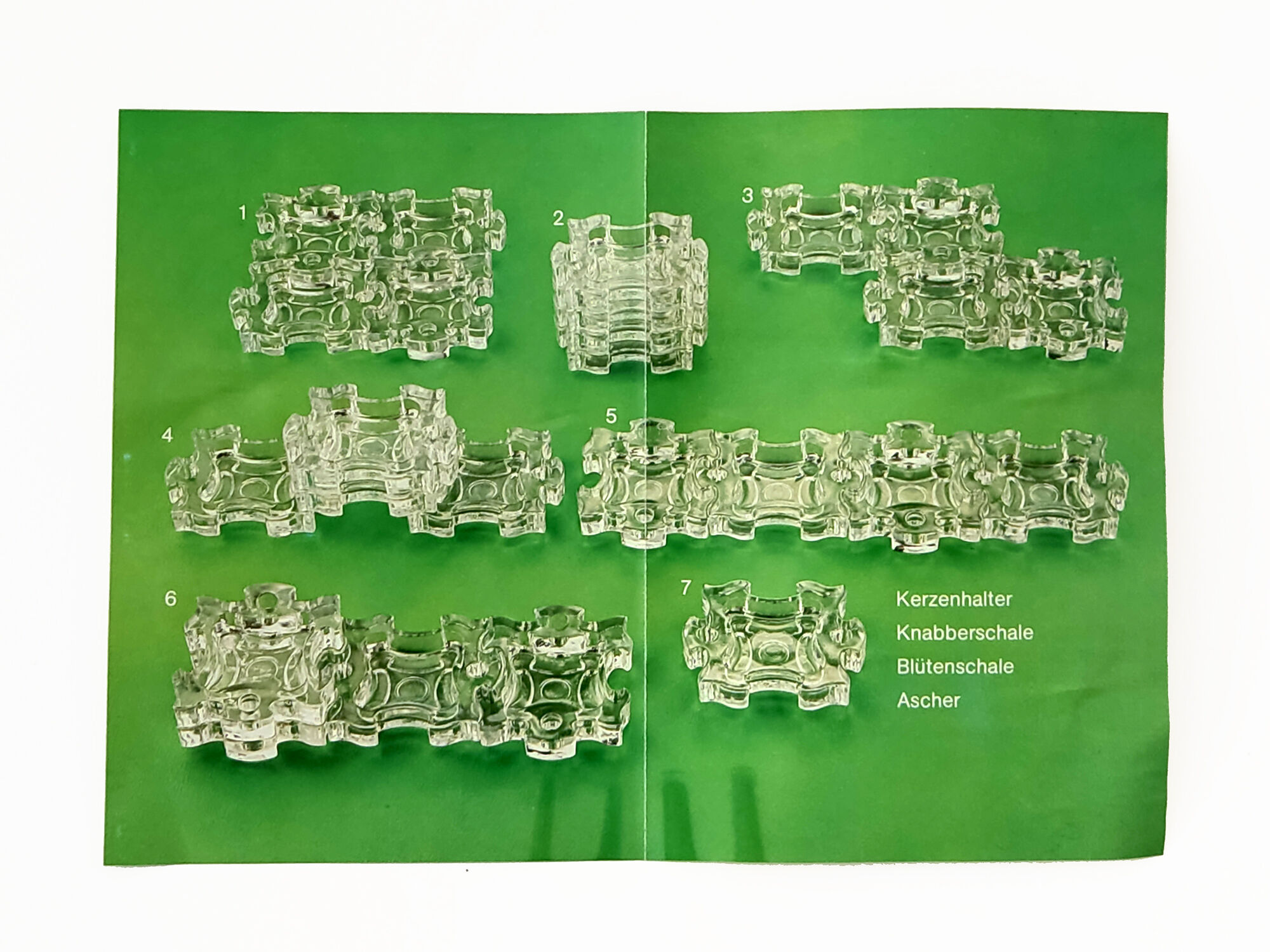 candlestick Cascade Veba Glas Germany