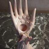 Hand vase in earthenware- vintage