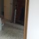 Louis Philippe fireplace mirror, old wood and stucco, mercury ice cream