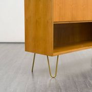 Enfilade haute des années 50, noyer, restauré