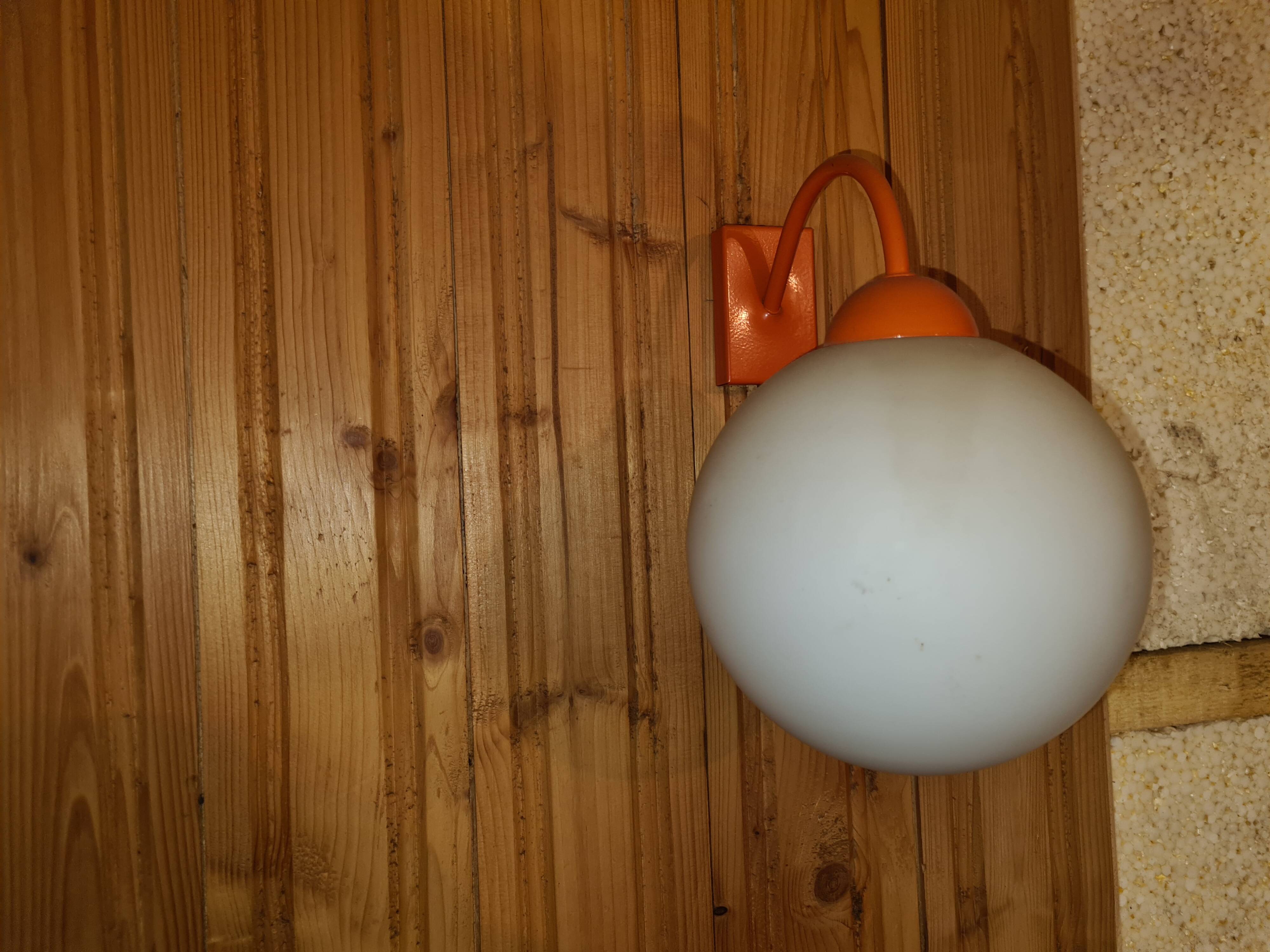 vintage wall ball light