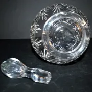 Cut crystal wine carafe Saint-Louis model VIC Massenet 1930 H34cm