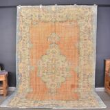 Vintage Oushak Turkish Wool Rug sku2311