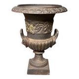 Cast iron garden vase "Medici"