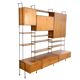 Vintage omnia wall unit by ernst dieter hilker, 1960s