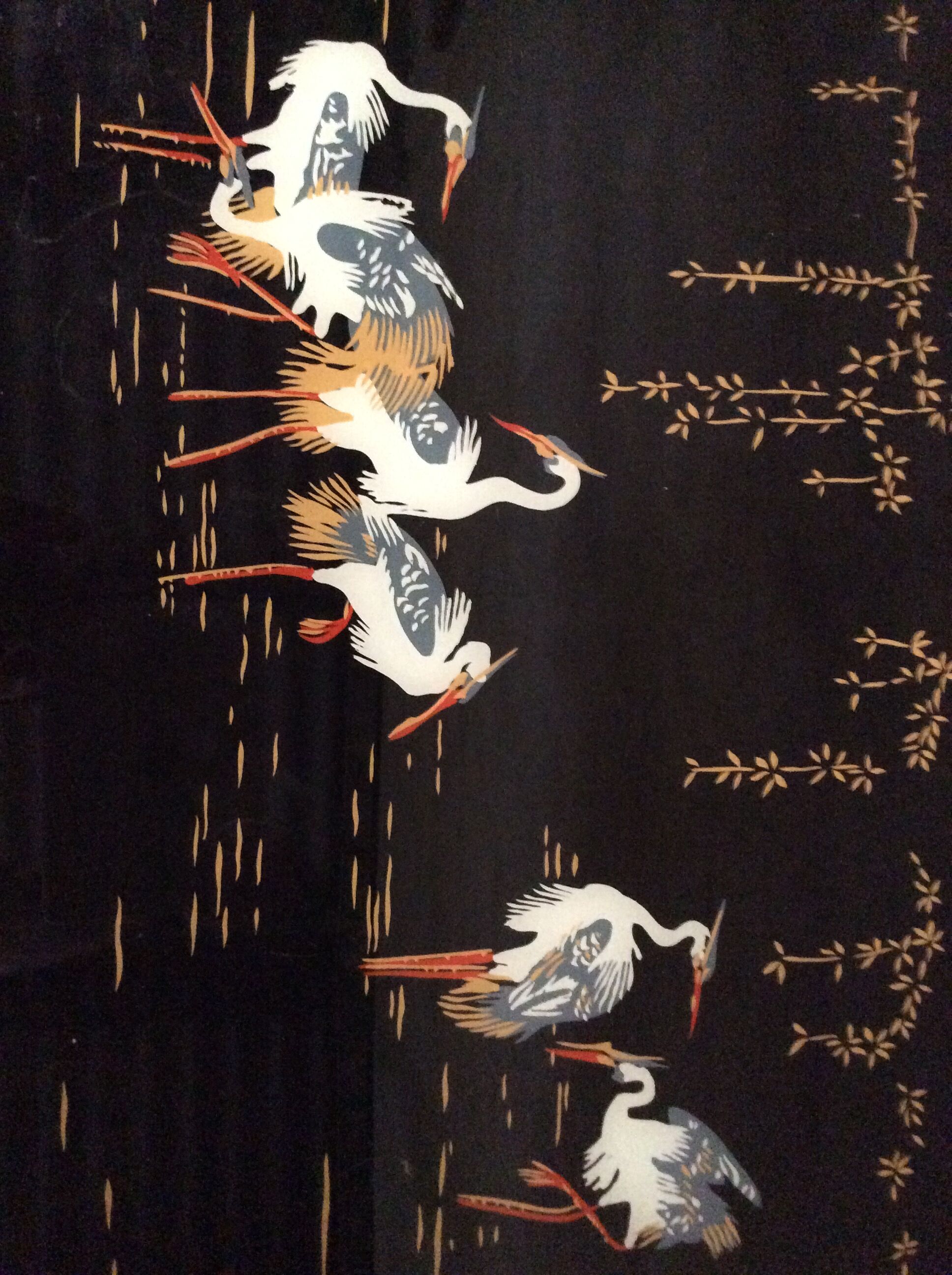 Vintage 1950 retro glass coffee table