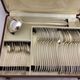 Housewife of silver metal cutlery orbrille art deco